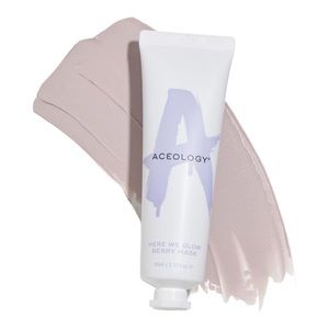 Aceology Here We Glow Berry Mask Face Mask Brightens Protects Renew Antioxidant